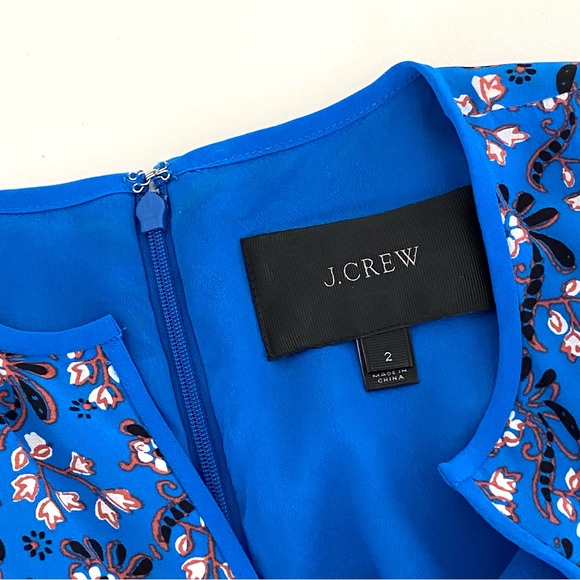 J Crew The Vintage Scarf Silk Dress - Picture 9 of 10